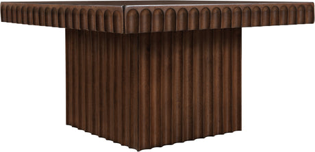 Malibu Brown Wood And Oak Veneer Coffee Table - Ornate Home