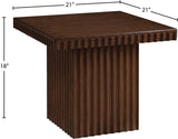 Malibu Brown Wood And Oak Veneer Coffee Table - Ornate Home