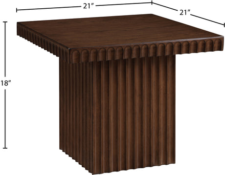 Malibu Brown Wood And Oak Veneer Coffee Table - Ornate Home