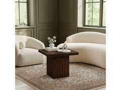 Malibu Brown Wood And Oak Veneer Coffee Table - Ornate Home