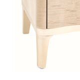 Malibu Crest Blush 3-Drawer Nightstand - Ornate Home