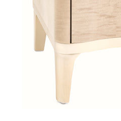 Malibu Crest Blush 3-Drawer Nightstand - Ornate Home