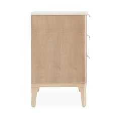 Malibu Crest Blush 3-Drawer Nightstand - Ornate Home