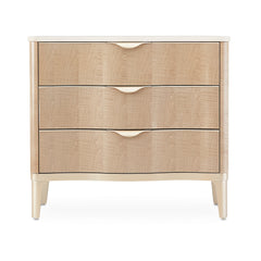 Malibu Crest Blush 3-Drawer Nightstand - Ornate Home