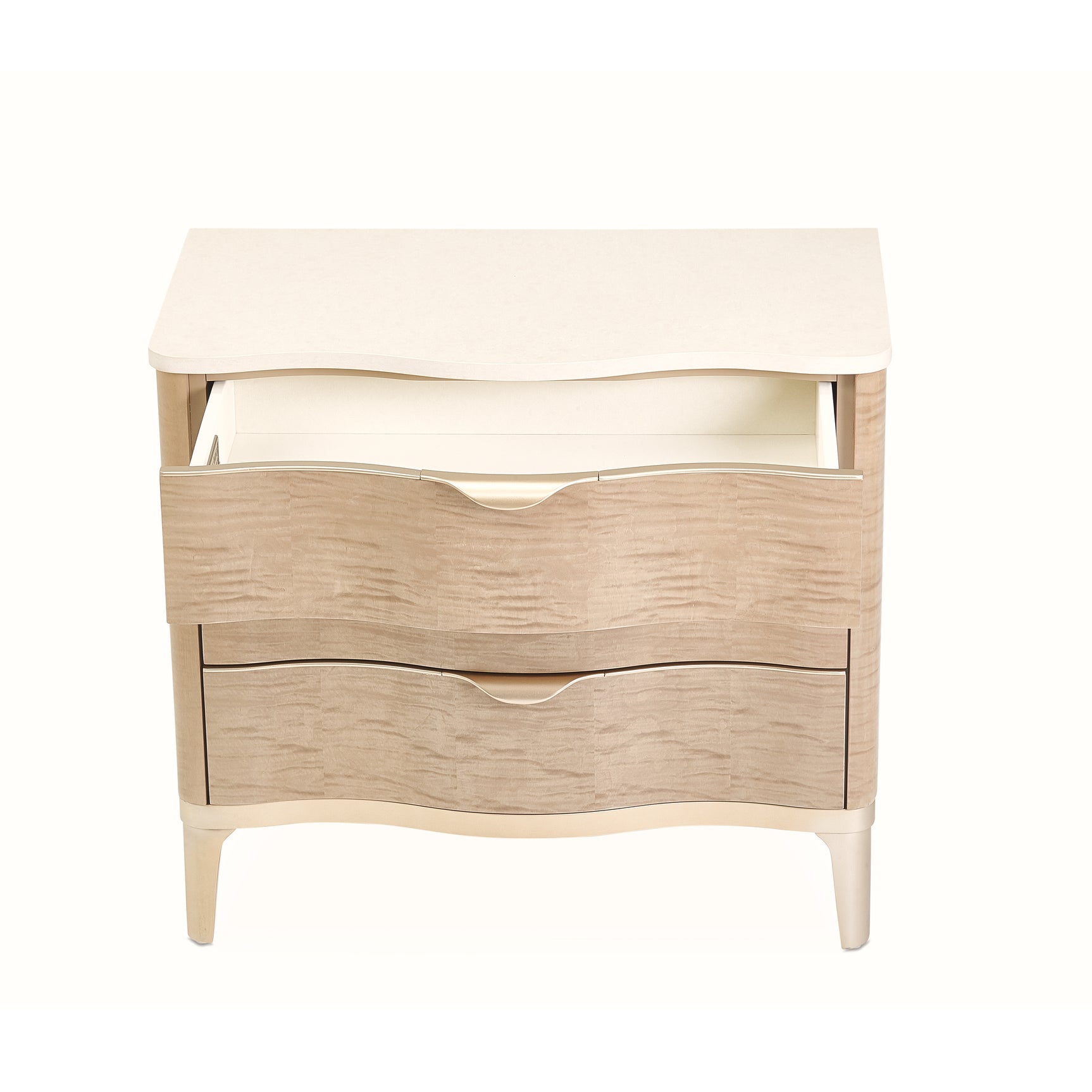 Malibu Crest Blush 3-Drawer Nightstand - Ornate Home