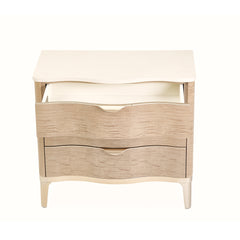 Malibu Crest Blush 3-Drawer Nightstand - Ornate Home