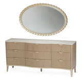 Malibu Crest Blush Dresser with Mirror - Ornate Home