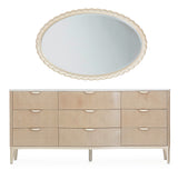 Malibu Crest Blush Dresser with Mirror - Ornate Home