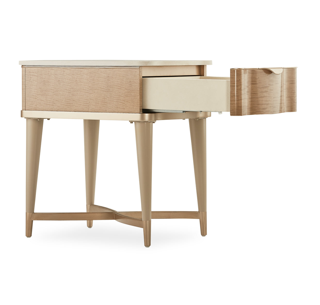 Malibu Crest Blush End Table - Ornate Home