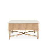 Malibu Crest Blush Rectangular Cocktail Table - Ornate Home