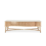 Malibu Crest Blush Rectangular Cocktail Table - Ornate Home