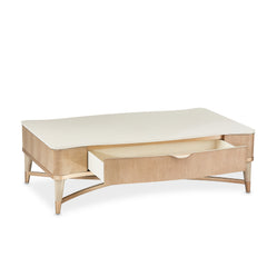Malibu Crest Blush Rectangular Cocktail Table - Ornate Home