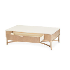 Malibu Crest Blush Rectangular Cocktail Table - Ornate Home