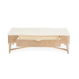 Malibu Crest Blush Rectangular Cocktail Table - Ornate Home