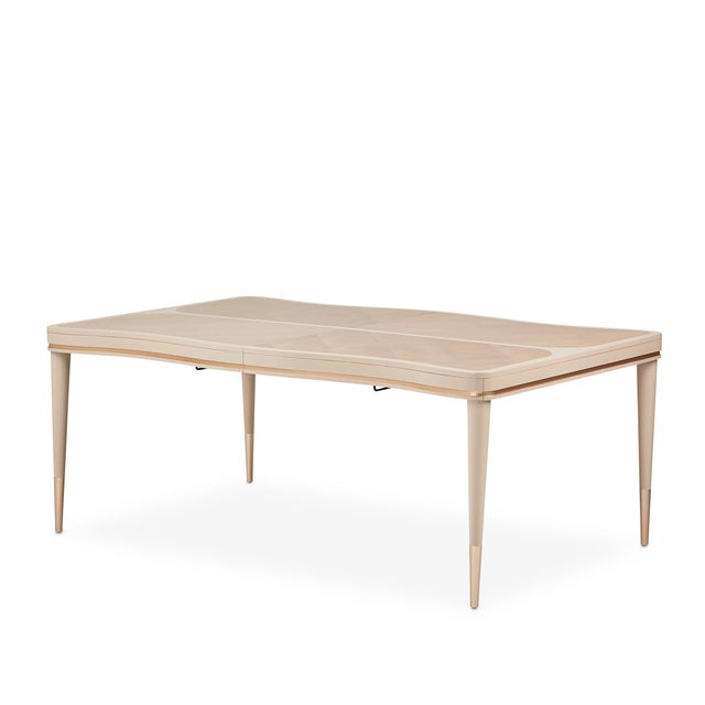 Malibu Crest Blush Rectangular Dining Table - Ornate Home