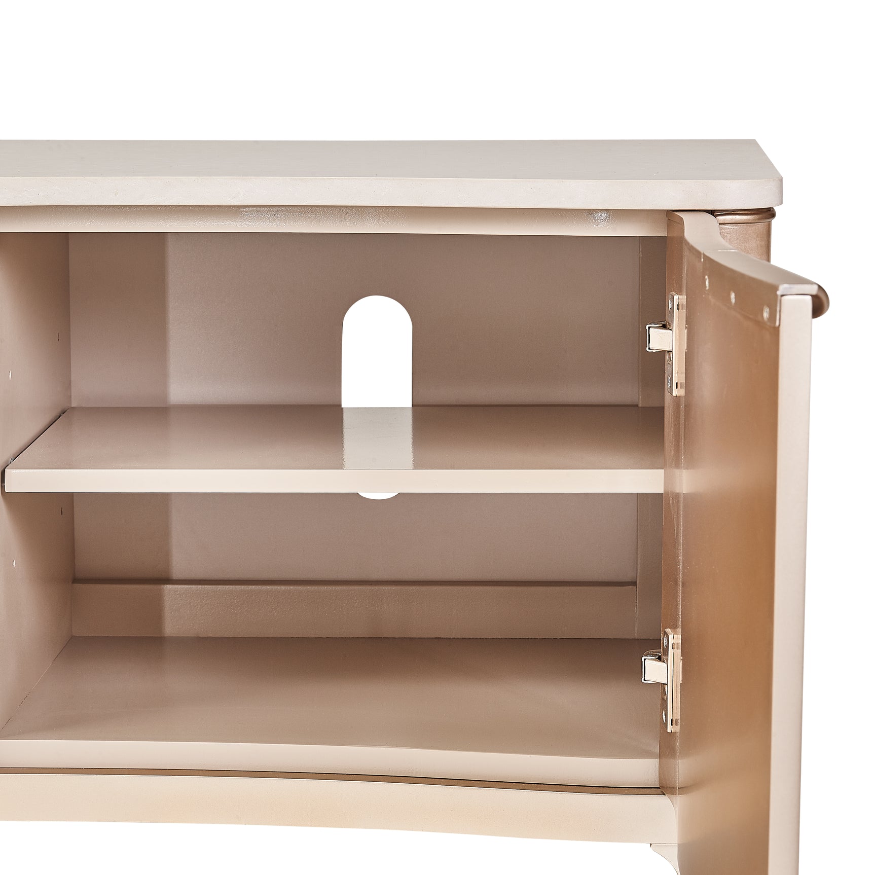 Malibu Crest Blush TV Console - Ornate Home