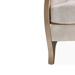 Malibu Crest Chardonnay/Cloud White Chair - Ornate Home