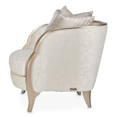 Malibu Crest Chardonnay/Cloud White Chair and Half - Ornate Home