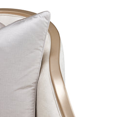 Malibu Crest Chardonnay/Cloud White Chair and Half - Ornate Home