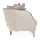 Malibu Crest Chardonnay/Cloud White Loveseat - Ornate Home