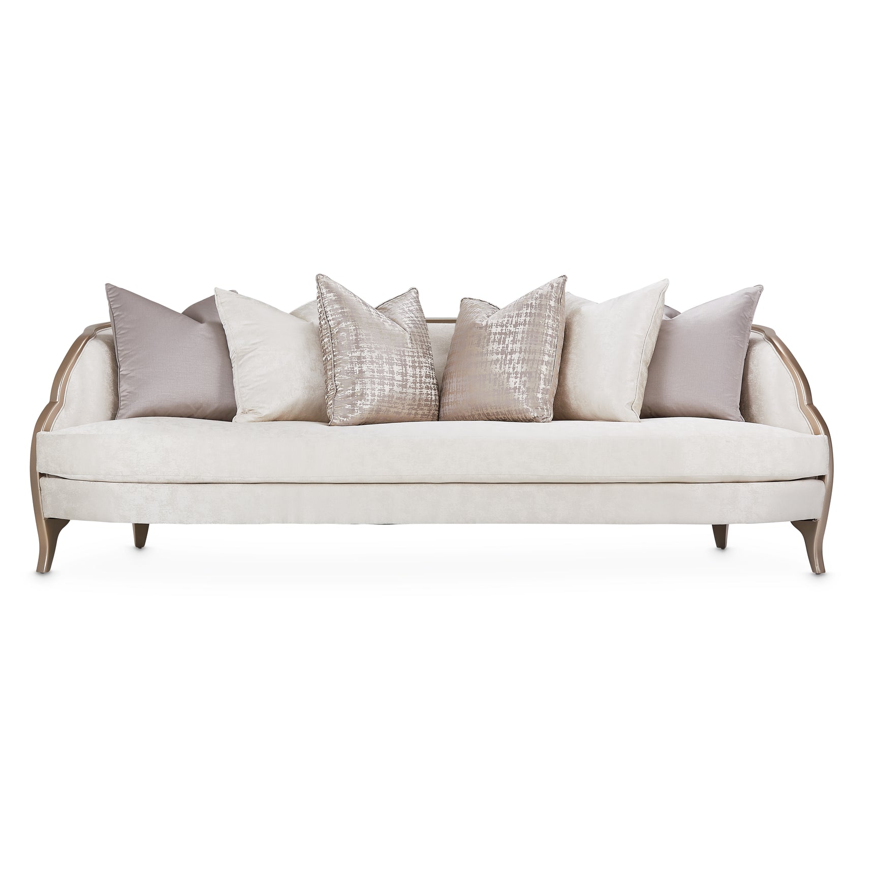 Malibu Crest Chardonnay/Cloud White Sofa - Ornate Home