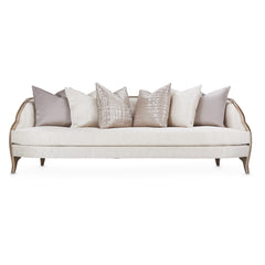 Malibu Crest Chardonnay/Cloud White Sofa - Ornate Home
