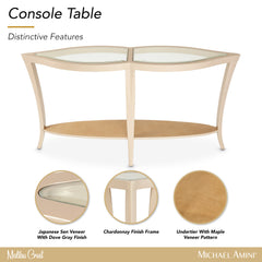 Malibu Crest Chardonnay Console Table - Ornate Home