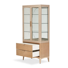 Malibu Crest Chardonnay Display Cabinet - Ornate Home