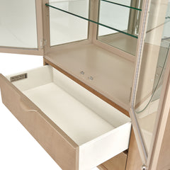 Malibu Crest Chardonnay Display Cabinet - Ornate Home