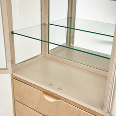 Malibu Crest Chardonnay Display Cabinet - Ornate Home
