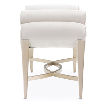 Malibu Crest Chardonnay/Doeskin Bed Bench - Ornate Home