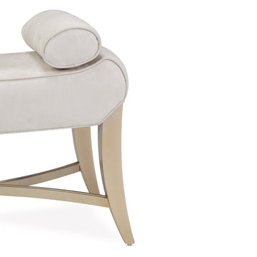 Malibu Crest Chardonnay/Doeskin Bed Bench - Ornate Home