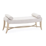 Malibu Crest Chardonnay/Doeskin Bed Bench - Ornate Home