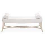 Malibu Crest Chardonnay/Doeskin Bed Bench - Ornate Home