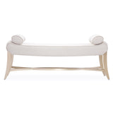 Malibu Crest Chardonnay/Doeskin Bed Bench - Ornate Home
