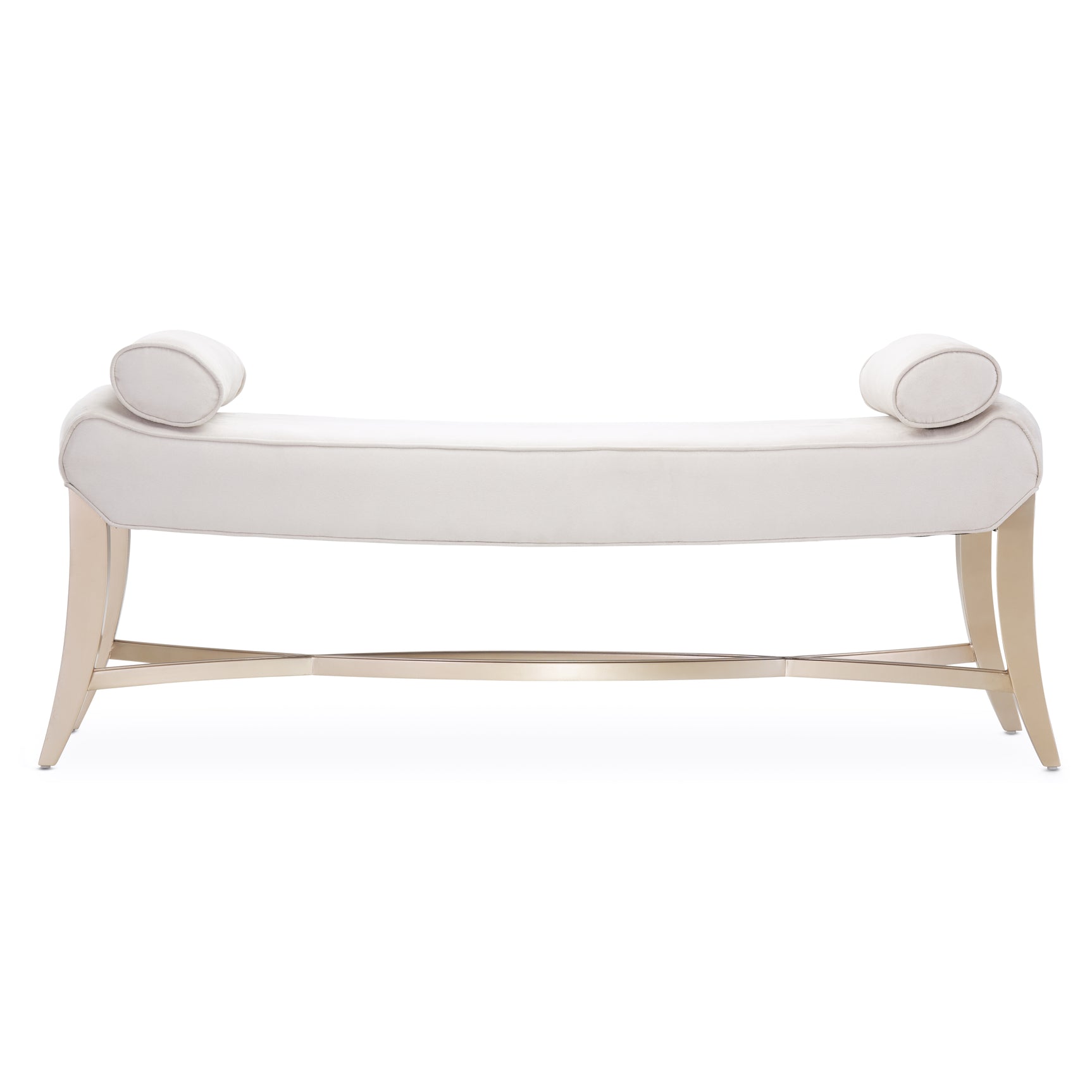 Malibu Crest Chardonnay/Doeskin Bed Bench - Ornate Home