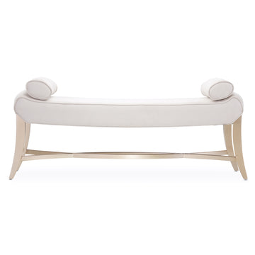 Malibu Crest Chardonnay/Doeskin Bed Bench - Ornate Home