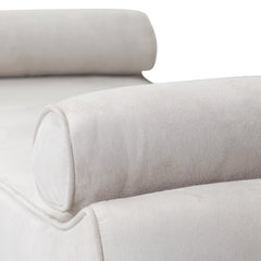 Malibu Crest Chardonnay/Doeskin Bed Bench - Ornate Home