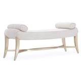 Malibu Crest Chardonnay/Doeskin Bed Bench - Ornate Home