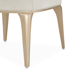 Malibu Crest Chardonnay/Doeskin Vanity Chair - Ornate Home