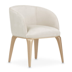 Malibu Crest Chardonnay/Doeskin Vanity Chair - Ornate Home