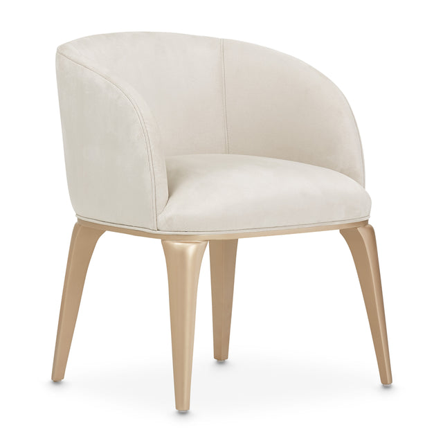 Malibu Crest Chardonnay/Doeskin Vanity Chair - Ornate Home