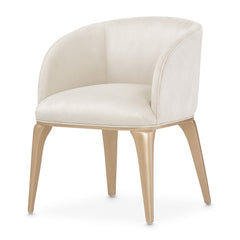 Malibu Crest Chardonnay/Doeskin Vanity Chair - Ornate Home