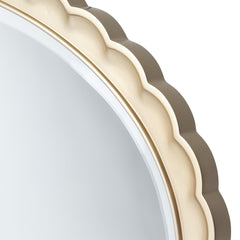 Malibu Crest Chardonnay Oval Wall Mirror - Ornate Home