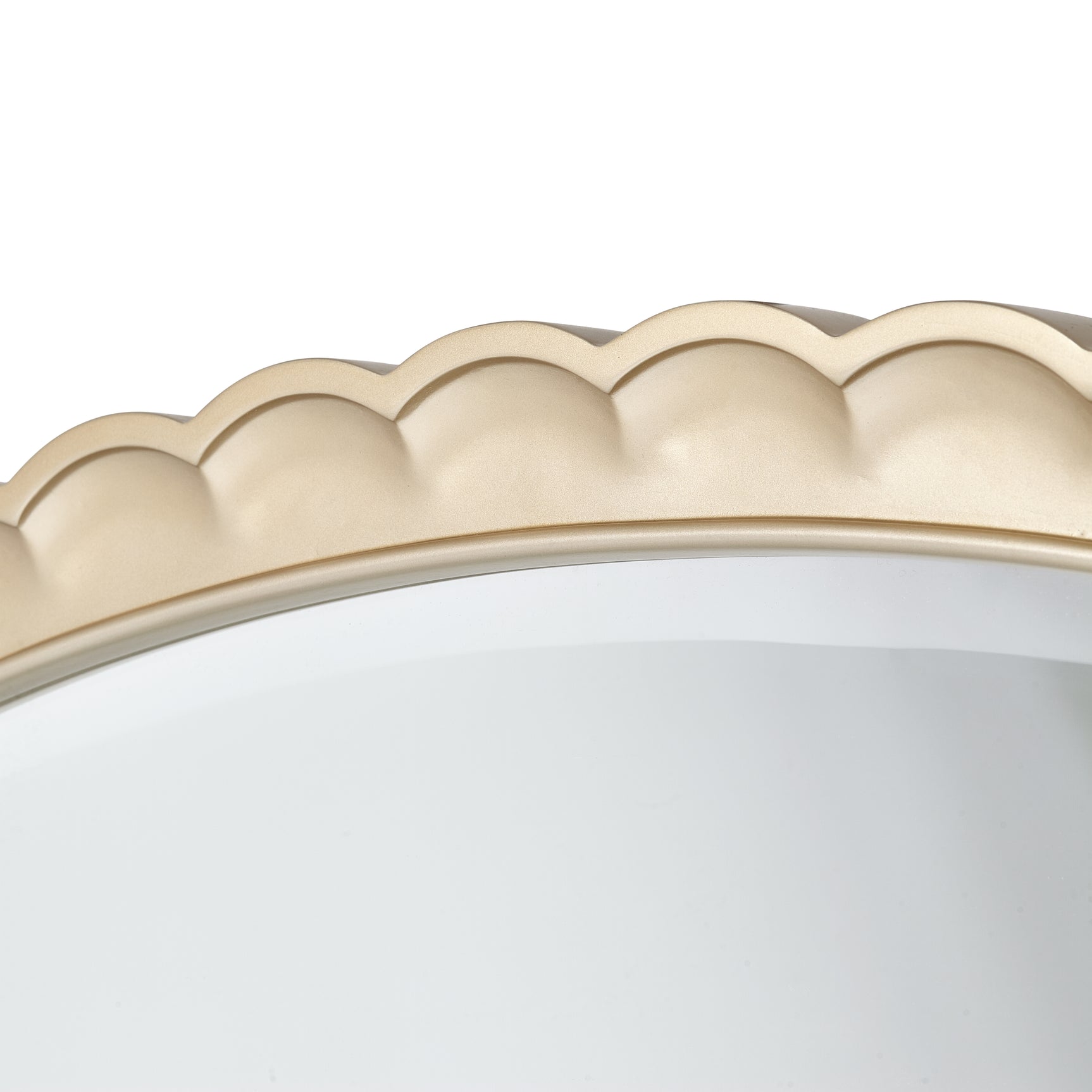 Malibu Crest Chardonnay Oval Wall Mirror - Ornate Home