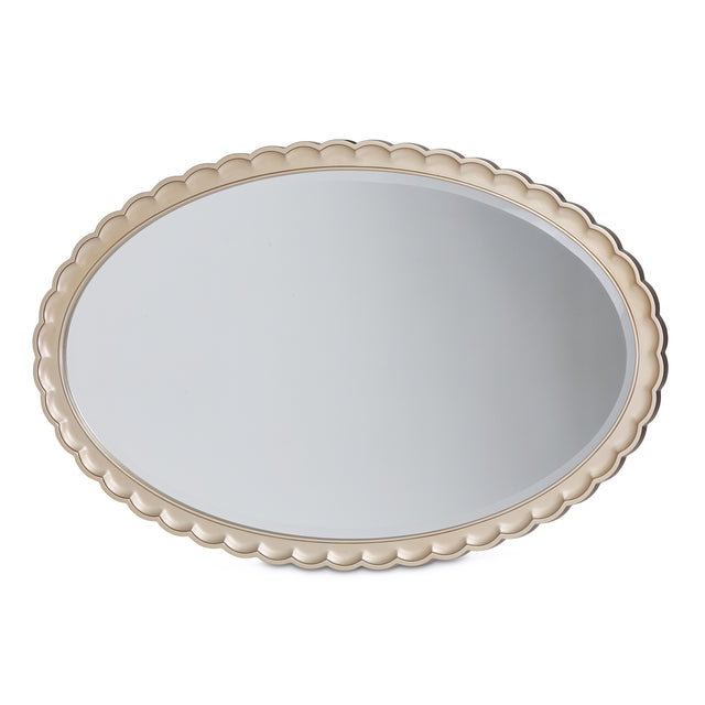 Malibu Crest Chardonnay Oval Wall Mirror - Ornate Home