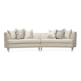 Malibu Crest Chardonnay/Pearl 2-Piece Sofa