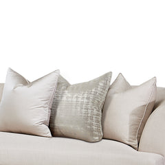 Malibu Crest Chardonnay/Pearl 3-Piece Sofa - Ornate Home