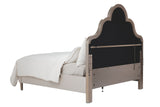 Malibu Crest Chardonnay/Porcelain Scalloped Panel Bed - Ornate Home