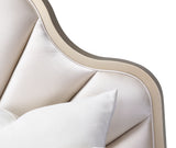 Malibu Crest Chardonnay/Porcelain Scalloped Panel Bed - Ornate Home